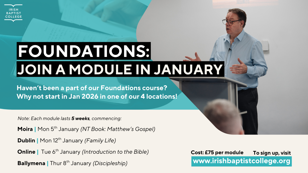 Image: foundations-evening-course